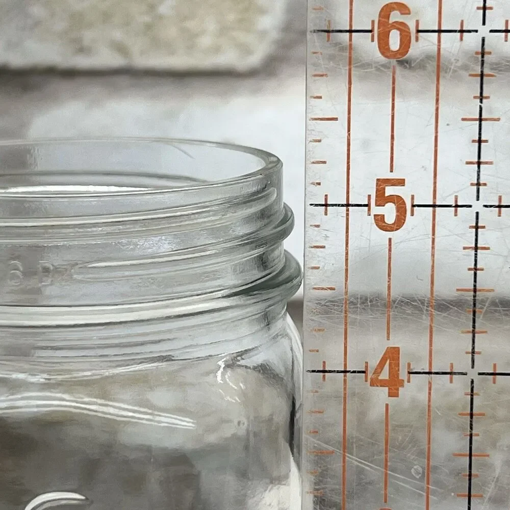 Vintage KERR Self-Sealing Mason Jars: Wide Mouth/Regular, 1/2Gallon/ Quart/Pint